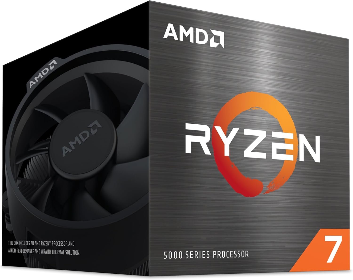 Caixa do processador AMD Ryzen 7 5700